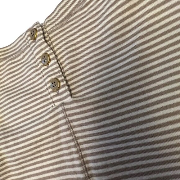 Chic Banana Republic Stripe Dress Size Medium - Picture 8 of 9